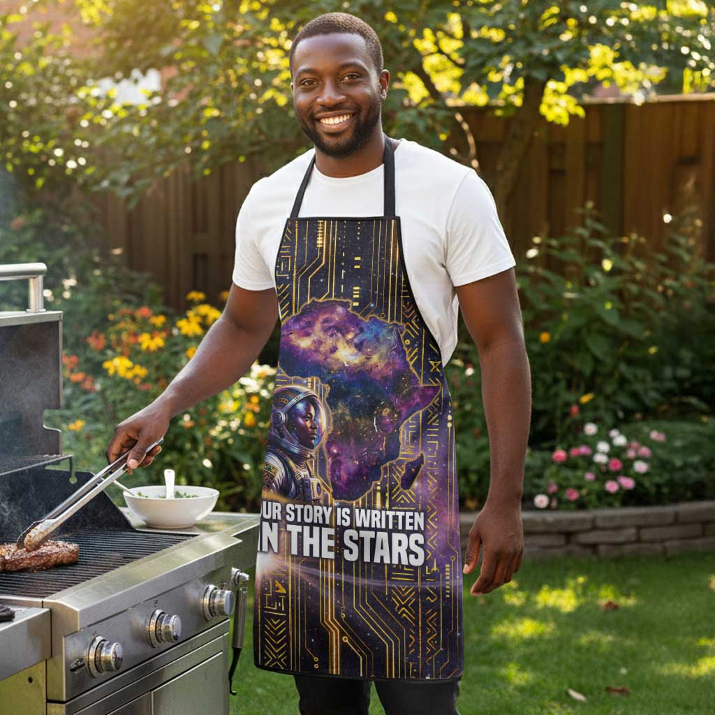 Afrofuturism Legacy Beyond Apron African Astronaut Galaxy Mask
