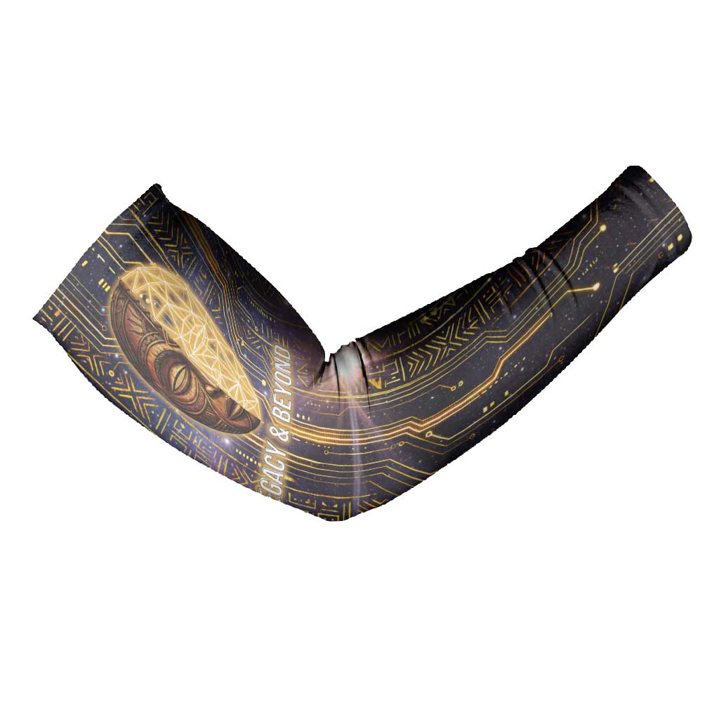 Afrofuturism Legacy Beyond Arm Sleeves African Astronaut Galaxy Mask