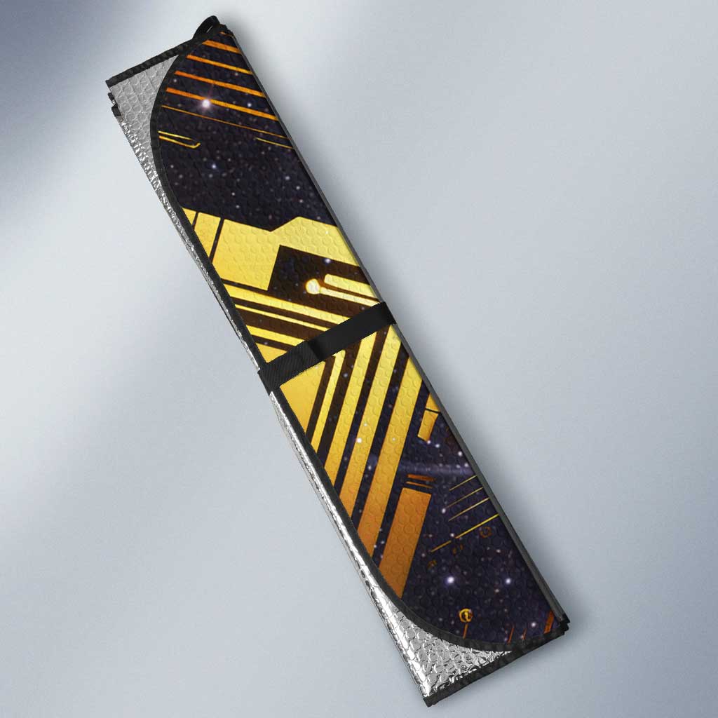 Afrofuturism Legacy Beyond Auto Sun Shade African Astronaut Galaxy Mask