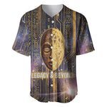 Afrofuturism Legacy Beyond Baseball Jersey African Astronaut Galaxy Mask