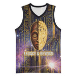 Afrofuturism Legacy Beyond Basketball Jersey African Astronaut Galaxy Mask