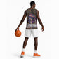 Afrofuturism Legacy Beyond Basketball Jersey African Astronaut Galaxy Mask