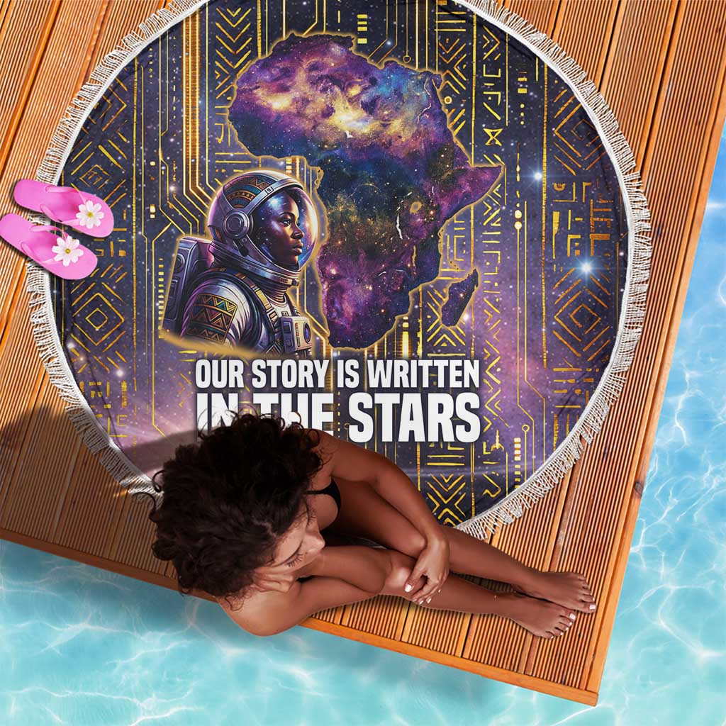 Afrofuturism Legacy Beyond Beach Blanket African Astronaut Galaxy Mask