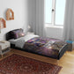 Afrofuturism Legacy Beyond Bedding Set African Astronaut Galaxy Mask