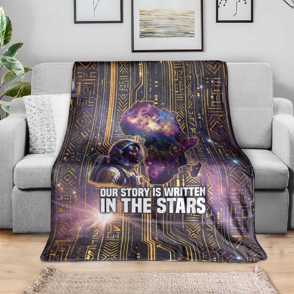 Afrofuturism Legacy Beyond Blanket African Astronaut Galaxy Mask