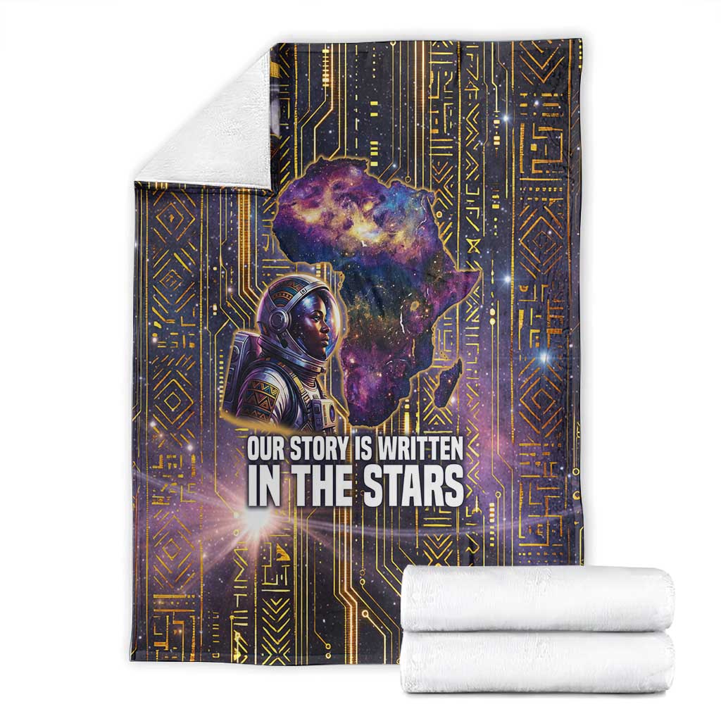 Afrofuturism Legacy Beyond Blanket African Astronaut Galaxy Mask