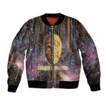Afrofuturism Legacy Beyond Bomber Jacket African Astronaut Galaxy Mask