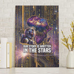 Afrofuturism Legacy Beyond Canvas Wall Art African Astronaut Galaxy Mask
