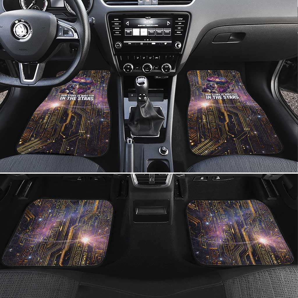 Afrofuturism Legacy Beyond Car Mats African Astronaut Galaxy Mask