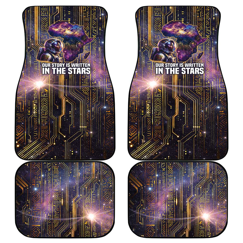 Afrofuturism Legacy Beyond Car Mats African Astronaut Galaxy Mask