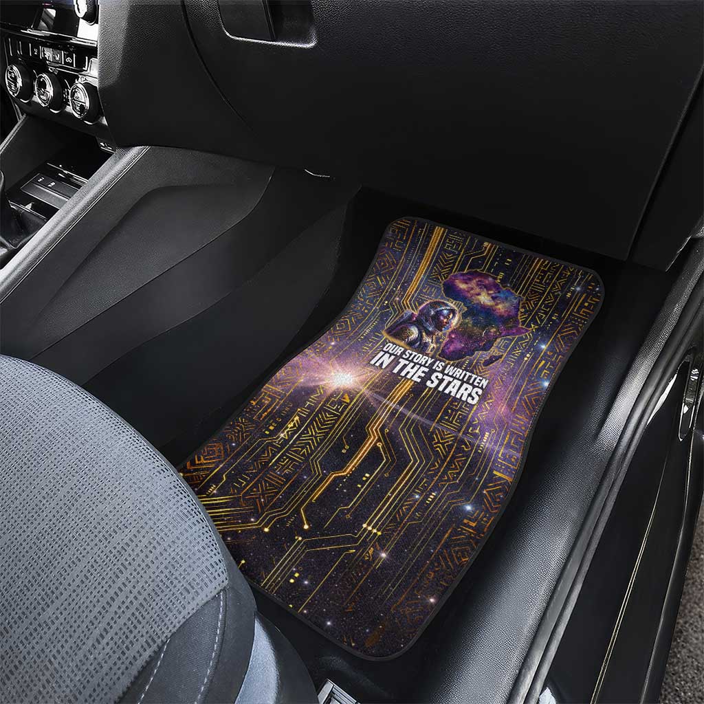 Afrofuturism Legacy Beyond Car Mats African Astronaut Galaxy Mask