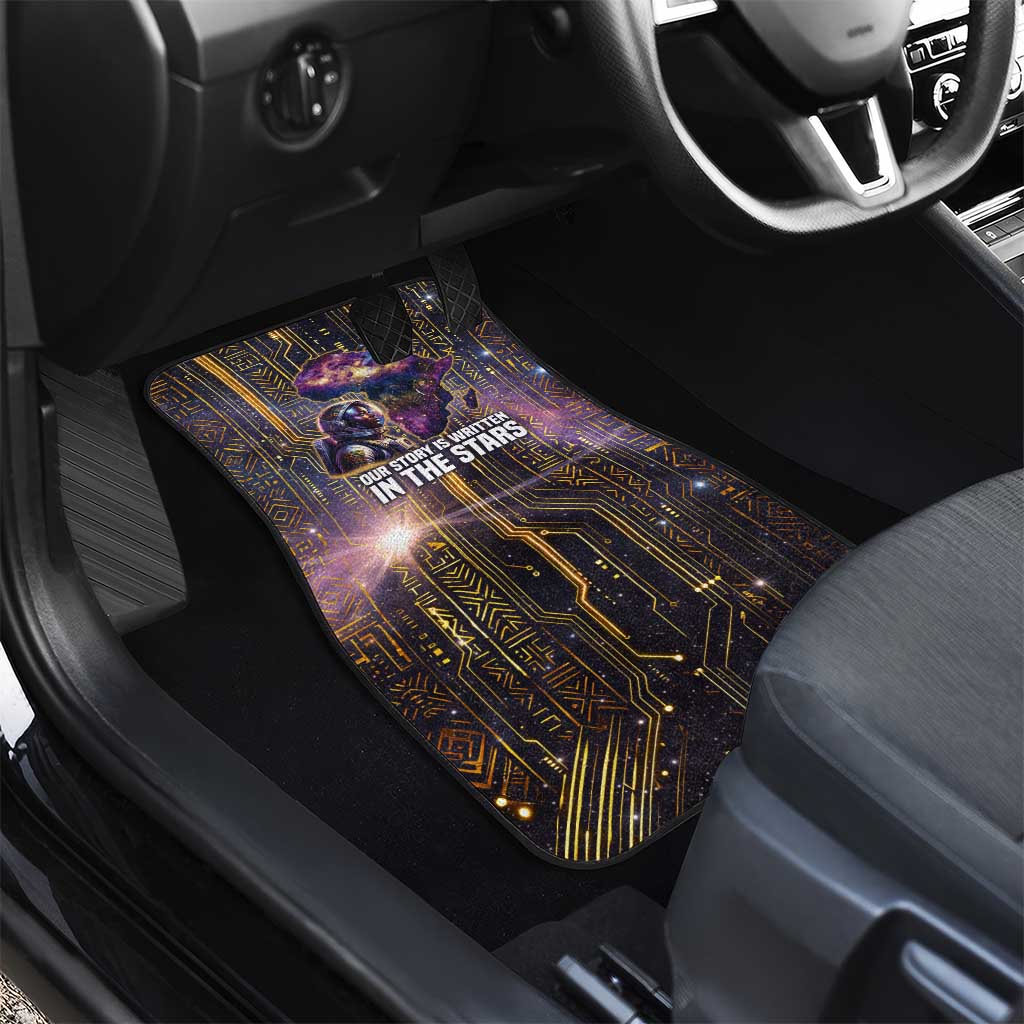 Afrofuturism Legacy Beyond Car Mats African Astronaut Galaxy Mask