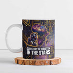 Afrofuturism Legacy Beyond Ceramic Mug African Astronaut Galaxy Mask