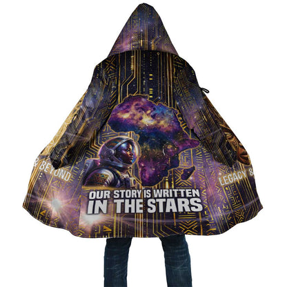 Afrofuturism Legacy Beyond Cloak African Astronaut Galaxy Mask