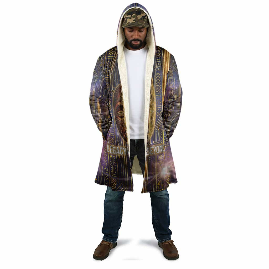Afrofuturism Legacy Beyond Cloak African Astronaut Galaxy Mask