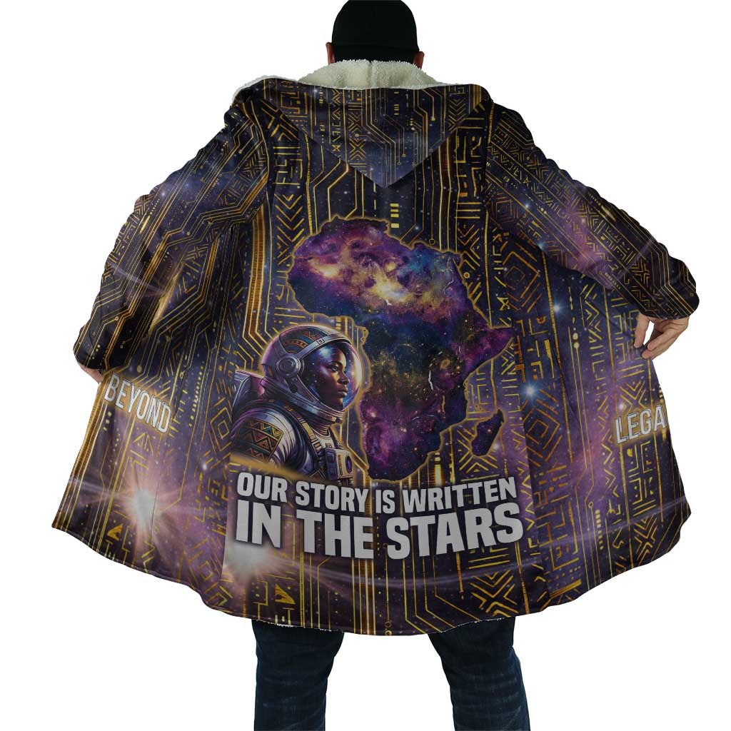 Afrofuturism Legacy Beyond Cloak African Astronaut Galaxy Mask