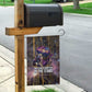 Afrofuturism Legacy Beyond Garden Flag African Astronaut Galaxy Mask