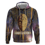 Afrofuturism Legacy Beyond Hoodie African Astronaut Galaxy Mask