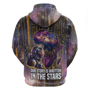 Afrofuturism Legacy Beyond Hoodie African Astronaut Galaxy Mask