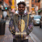 Afrofuturism Legacy Beyond Hoodie African Astronaut Galaxy Mask