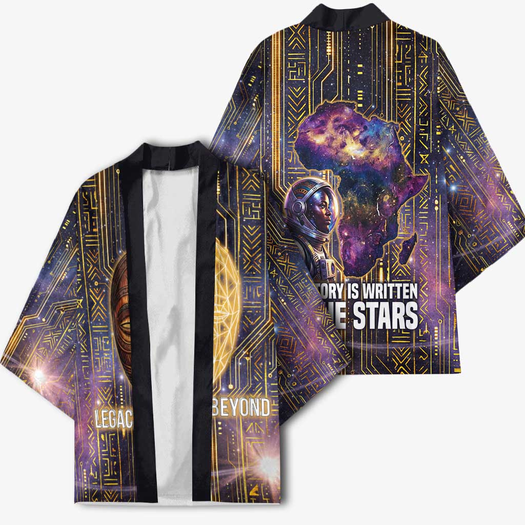 Afrofuturism Legacy Beyond Kimono African Astronaut Galaxy Mask