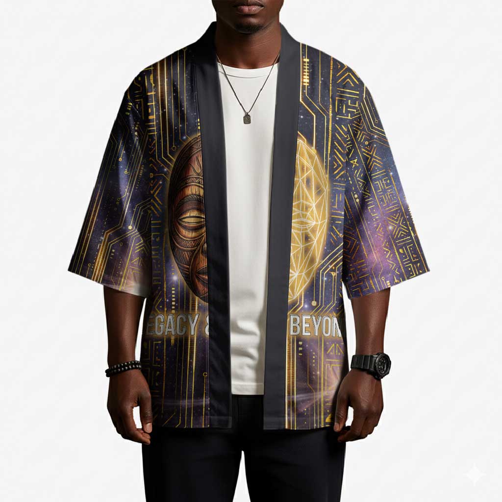 Afrofuturism Legacy Beyond Kimono African Astronaut Galaxy Mask