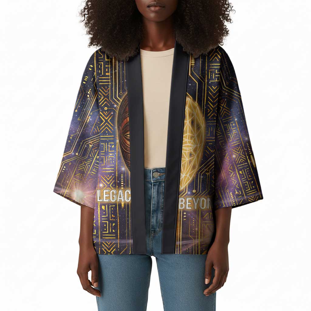 Afrofuturism Legacy Beyond Kimono African Astronaut Galaxy Mask