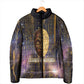 Afrofuturism Legacy Beyond Padded Jacket African Astronaut Galaxy Mask