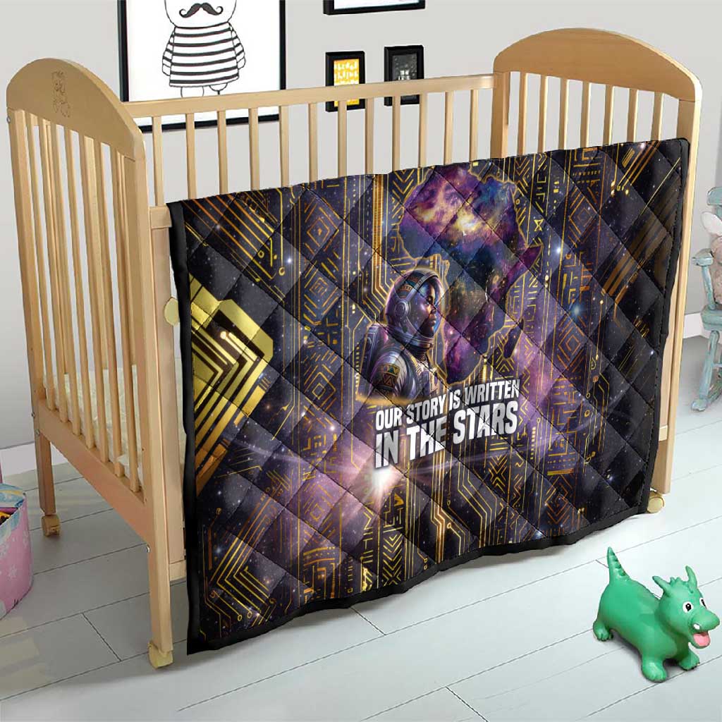 Afrofuturism Legacy Beyond Quilt African Astronaut Galaxy Mask