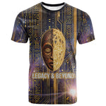 Afrofuturism Legacy Beyond T shirt African Astronaut Galaxy Mask
