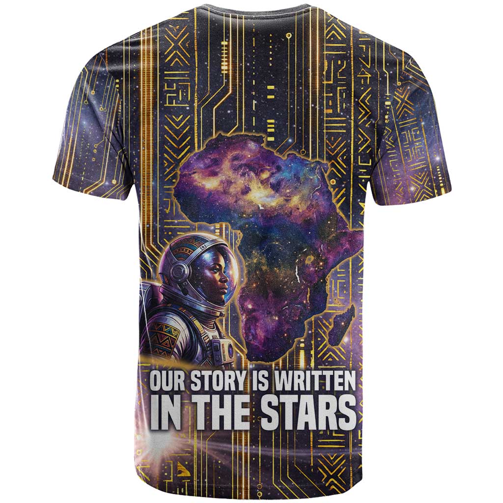 Afrofuturism Legacy Beyond T shirt African Astronaut Galaxy Mask