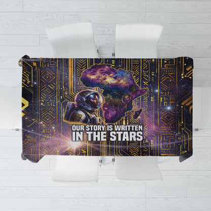Afrofuturism Legacy Beyond Tablecloth African Astronaut Galaxy Mask