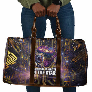 Afrofuturism Legacy Beyond Travel Bag African Astronaut Galaxy Mask