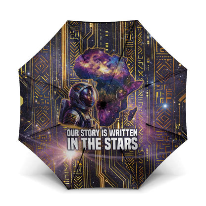 Afrofuturism Legacy Beyond Umbrella African Astronaut Galaxy Mask
