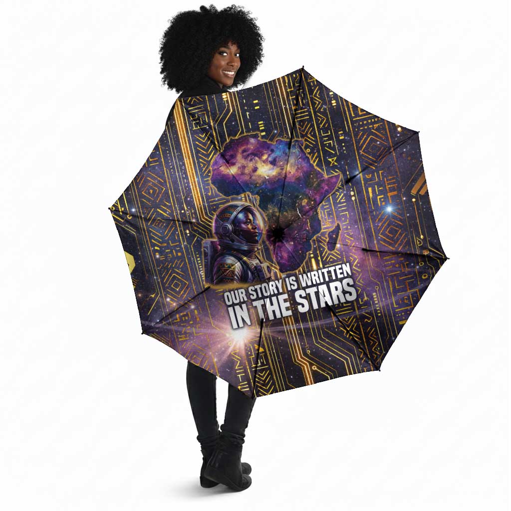 Afrofuturism Legacy Beyond Umbrella African Astronaut Galaxy Mask