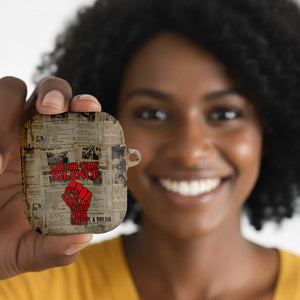 Louder Than Silence African AirPods Case Civil Rights News Megaphone