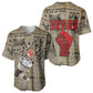 Louder Than Silence African Baseball Jersey Civil Rights News Megaphone