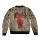 Louder Than Silence African Bomber Jacket Civil Rights News Megaphone