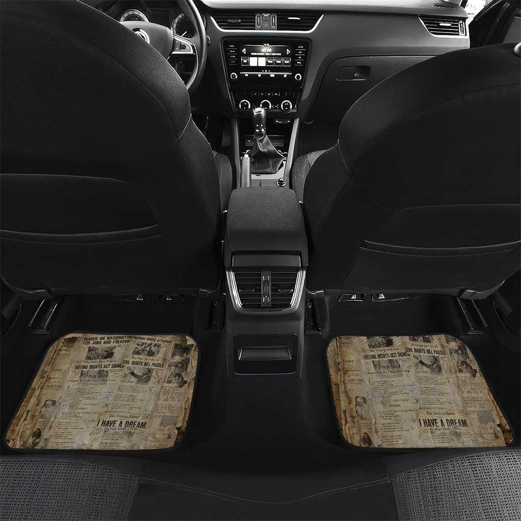 Louder Than Silence African Car Mats Civil Rights News Megaphone