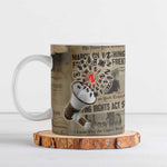 Louder Than Silence African Ceramic Mug Civil Rights News Megaphone