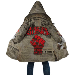 Louder Than Silence African Cloak Civil Rights News Megaphone