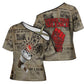 Louder Than Silence African Cross Shoulder Shirt Civil Rights News Megaphone
