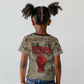 Louder Than Silence African Kid T shirt Civil Rights News Megaphone