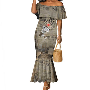 Louder Than Silence African Mermaid Dress Civil Rights News Megaphone