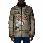 Louder Than Silence African Padded Jacket Civil Rights News Megaphone