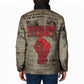 Louder Than Silence African Padded Jacket Civil Rights News Megaphone