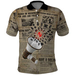 Louder Than Silence African Polo Shirt Civil Rights News Megaphone