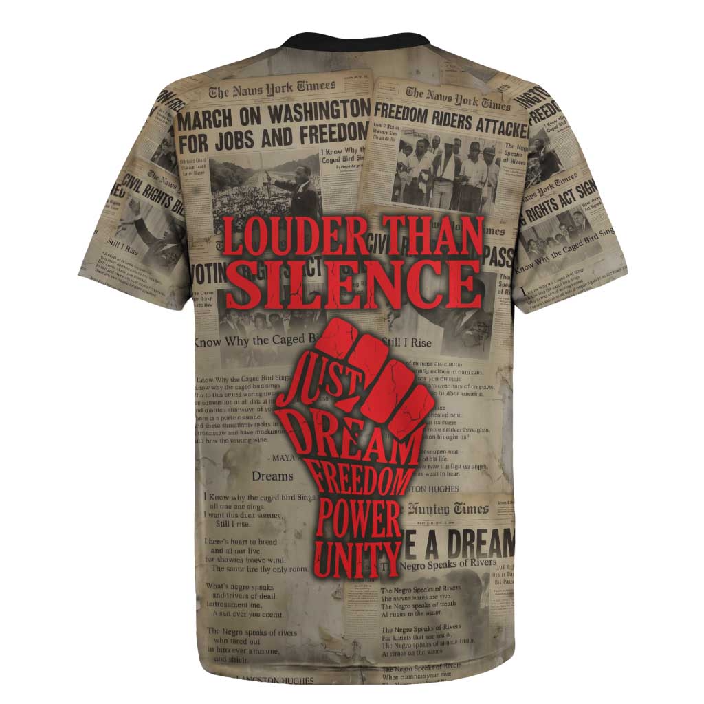 Louder Than Silence African Rugby Jersey Civil Rights News Megaphone