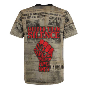 Louder Than Silence African Rugby Jersey Civil Rights News Megaphone