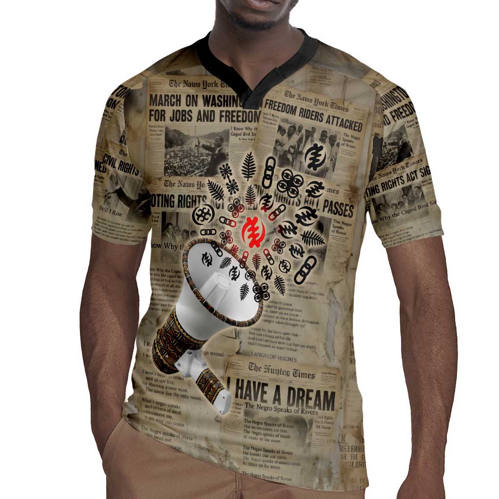 Louder Than Silence African Rugby Jersey Civil Rights News Megaphone